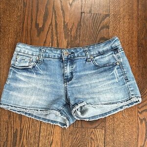 Tractr Light Blue Denim Kids Shorts